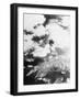 Hiroshima Mushroom Clouds-null-Framed Photographic Print