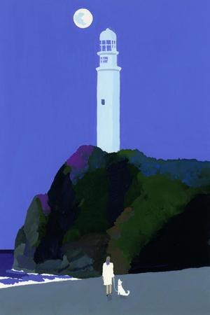 Night lighthouse
