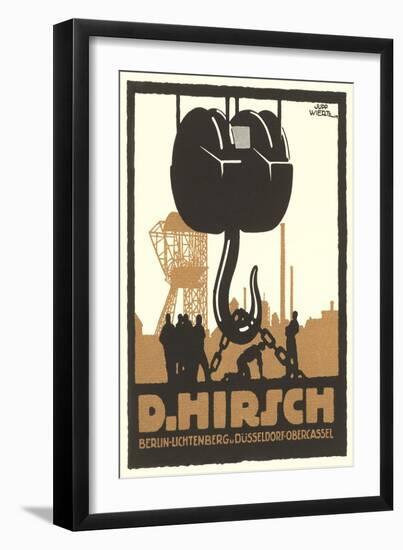 Hirsch Heavy Machinery-null-Framed Art Print