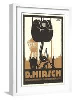 Hirsch Heavy Machinery-null-Framed Art Print