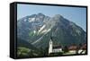 Hirschegg, Kleines Walsertal, Austria, Europe-Jochen Schlenker-Framed Stretched Canvas