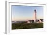 Hirtshals, Nordjylland, Denmark: Lighthouse & Campsite, Colorline Ferry From Norway In Harbour-Axel Brunst-Framed Photographic Print