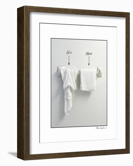 His and Hers-Steve Vaughn-Framed Photographic Print