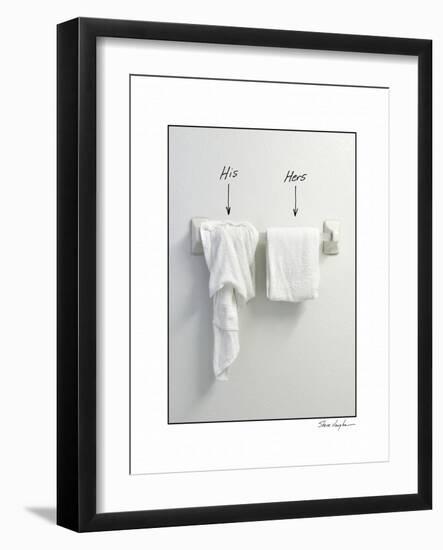 His and Hers-Steve Vaughn-Framed Photographic Print