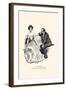 His Beginning-Charles Dana Gibson-Framed Art Print