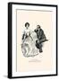 His Beginning-Charles Dana Gibson-Framed Art Print