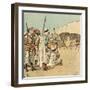 His Carriage in Egypt-Louis-Charles Bombled-Framed Art Print