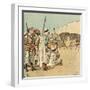 His Carriage in Egypt-Louis-Charles Bombled-Framed Art Print