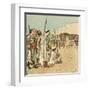 His Carriage in Egypt-Louis-Charles Bombled-Framed Art Print