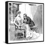 His Dance, 1903-Charles Dana Gibson-Framed Stretched Canvas