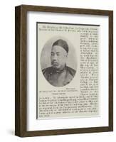 His Excellency Sir Chih-Chen Lo-Feng-Luh, Chinese Minister-null-Framed Giclee Print