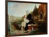 His Father's Grave-John Callcott Horsley-Framed Giclee Print