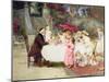 His First Birthday-Frederick Morgan-Mounted Giclee Print