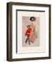 His First Engagement-Lawson Wood-Framed Premium Giclee Print