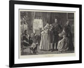 His First Levee-Henry Gillard Glindoni-Framed Giclee Print