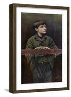 His First Offence, 1896-Dorothy Stanley-Framed Giclee Print