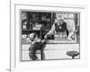 His First Pencil (or Boy and Shopkeeper)-Norman Rockwell-Framed Giclee Print