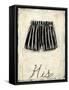 His- French Silk-Chariklia Zarris-Framed Stretched Canvas