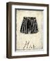 His- French Silk-Chariklia Zarris-Framed Art Print