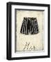 His- French Silk-Chariklia Zarris-Framed Art Print