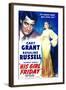 His Girl Friday, 1940-null-Framed Art Print