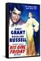 His Girl Friday, 1940-null-Framed Stretched Canvas