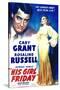 His Girl Friday, 1940-null-Stretched Canvas