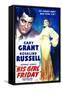 His Girl Friday, 1940-null-Framed Stretched Canvas