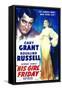 His Girl Friday, 1940-null-Framed Stretched Canvas