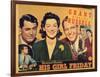 His Girl Friday, 1940-null-Framed Art Print