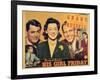 His Girl Friday, 1940-null-Framed Art Print