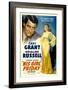 His Girl Friday, Cary Grant, Rosalind Russell, 1940-null-Framed Art Print