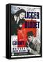His Girl Friday, Swedish Movie Poster, 1940-null-Framed Stretched Canvas
