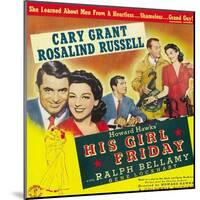 His Girl Friday-null-Mounted Art Print