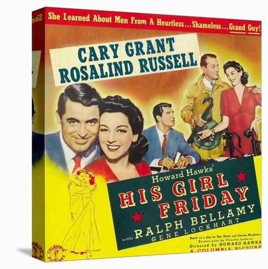 His Girl Friday-null-Stretched Canvas