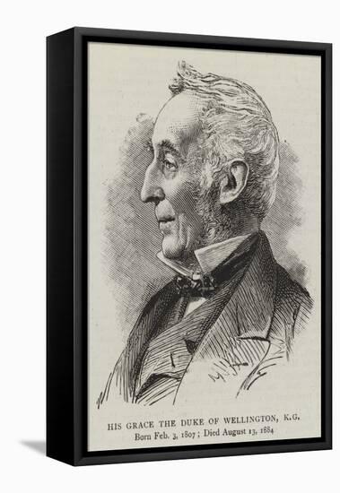 His Grace the Duke of Wellington-null-Framed Stretched Canvas