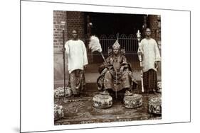 His Highness Oba (King) Aderemi I, the Oni of Ile Ife, Yorubaland, Nigeria, c.1930-null-Mounted Giclee Print