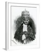 His Holiness Pope Leo XIII (1810-1903)-null-Framed Giclee Print