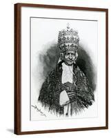 His Holiness Pope Leo XIII (1810-1903)-null-Framed Giclee Print