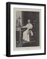 His Holiness Pope Leo XIII-null-Framed Giclee Print