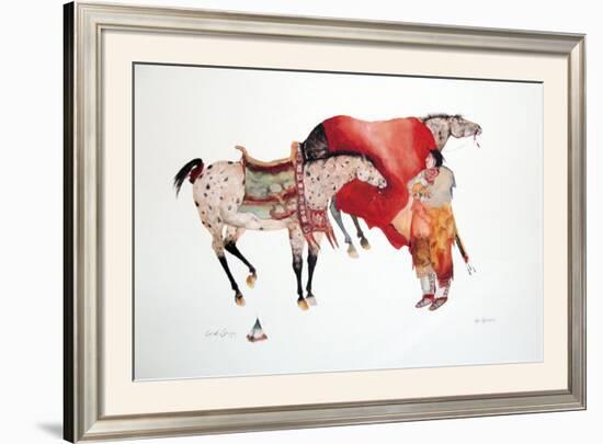 His Horses-Carol Grigg-Framed Art Print