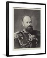 His Imperial Majesty Alexander III, Czar of Russia-null-Framed Giclee Print