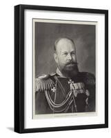 His Imperial Majesty Alexander III, Czar of Russia-null-Framed Giclee Print