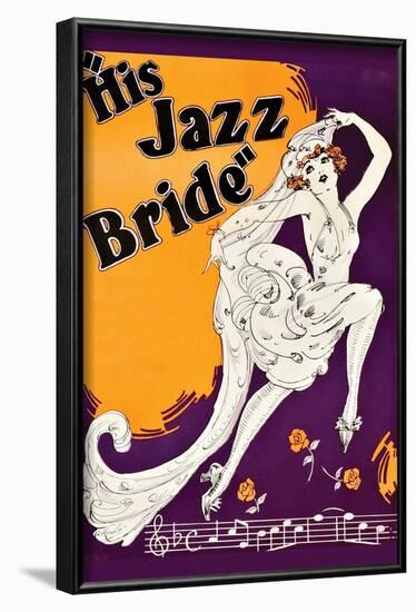 His Jazz Bride-null-Framed Art Print