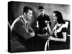 His Kind Of Woman, Robert Mitchum, Jane Russell, 1951-null-Stretched Canvas