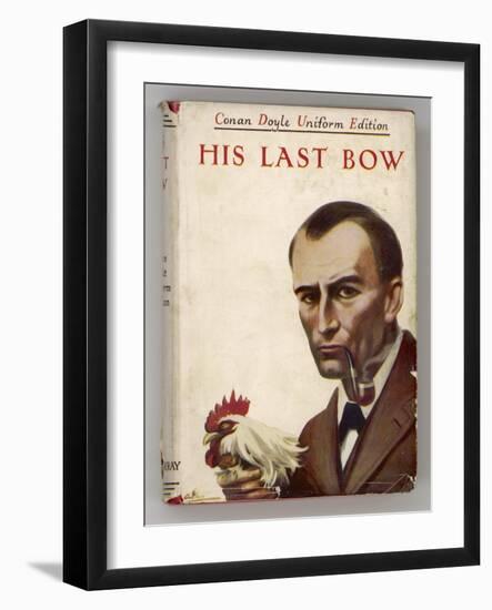 His Last Bow Holmes is Employed by the Government to Foil the German Spy Von Bork-Edwin Austin Abbey-Framed Art Print
