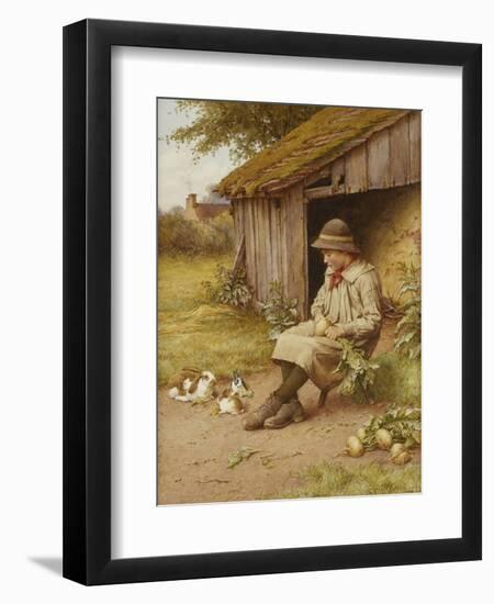 His Last Investment-Charles Edward Wilson-Framed Premium Giclee Print