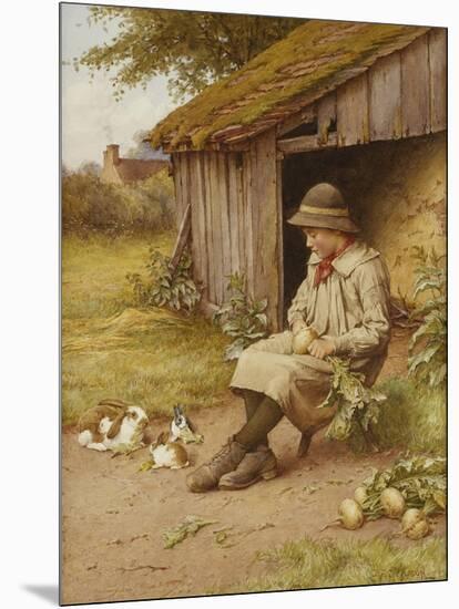 His Last Investment-Charles Edward Wilson-Mounted Giclee Print