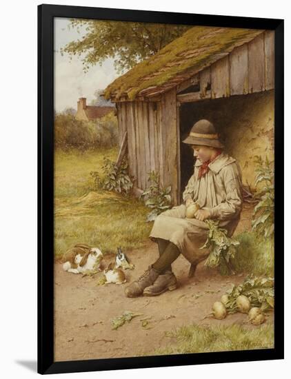 His Last Investment-Charles Edward Wilson-Framed Giclee Print