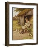 His Last Investment-Charles Edward Wilson-Framed Giclee Print